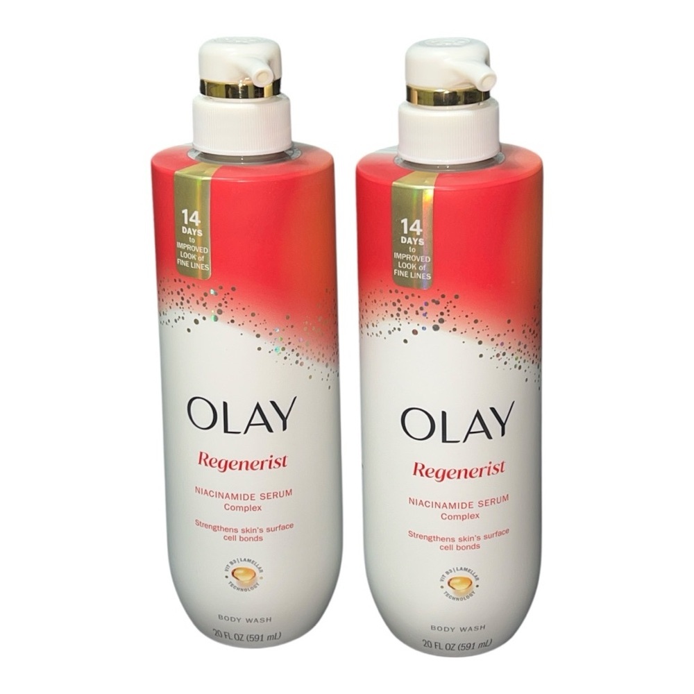 OLAY Regenerist Niacinamide Serum Body Wash Duo 2X